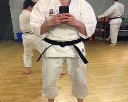 The actor is also interested in Karate.